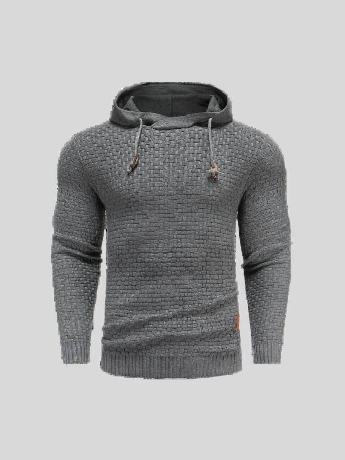 Christopher | Slim Fitt Hooded Sweatshirt for Men