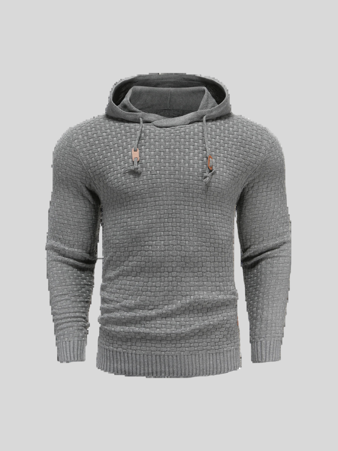 Christopher | Slim Fitt Hooded Sweatshirt for Men